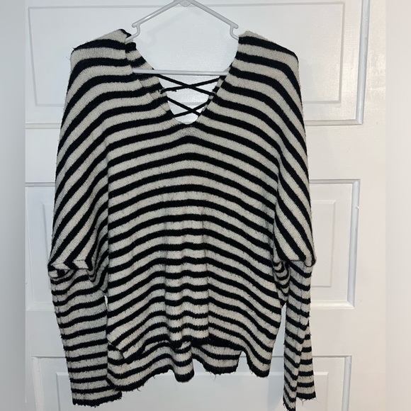 A.N.A striped knit sweater - Picture 1 of 4